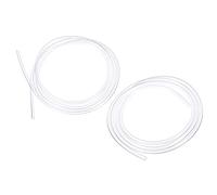 QUARKZMAN Tube Silicone 2mm ID x 3mm OD, 2.5mm ID x 4mm OD, 3.28 Ft Flexible Silicone Caoutchouc Tube Eau Air Tuyau Tuyau Clair pour Pompe Transfert