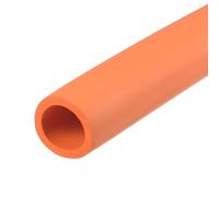 QUARKZMAN Tubes en Mousse pour Support Poignée 1M, Tube d'Isolation de Tuyaux, Revêtement de Isolant Tuyau Extérieur pour Chauffage Tube Climatisation, ID 32mm OD 44mm, Orange