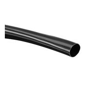 QUARKZMAN Tuyau Cache Cable 18mm ID Tube en PVC Noir pour Gainage de Câbles, Longueur de 3 M pour Gainage de Câbles et Protection des Câbles