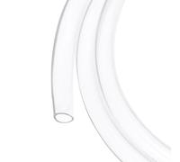 QUARKZMAN Tuyau en PVC transparent 3/8" DI 1/2" DE Tube en PVC plastique flexible Tuyau d'eau 25 pi pour tuyauterie industrielle, aquariums, 9,5 mm x 12,7 mm