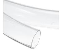 QUARKZMAN Tuyau En PVC Transparent 35mm DI x 41mm DE - De 1.2m En Vinyle Léger Flexible Pour Transfert D'Air D'Huile D'Eau Aquarium Irrigation