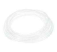 QUARKZMAN Tuyau en silicone transparent de 1,6 mm de diamètre intérieur et 3,2 mm de diamètre extérieur, 3 m, pour pompe à eau et à air, arrosage de jardin