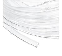 QUARKZMAN Tuyau PVC Transparent 5mm DI x 6mm DE - 15 Pieds Tube PVC Léger Vinyle Flexible Plastique Pour Transfert d'Air Huile Eau Aquarium Irrigation
