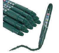 QUARKZMAN Twist Crayons, Twist Crayons Gel Aquarelle Ensemble Lavable Texture Soie pour Arts Dessin Projet DIY Fournitures Coloriage Cadeau(Dark Green, Pack of 12)