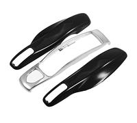 QUARKZMAN Voiture Télécommande ouverture Étui pour Porsche Macan - 3pcs Noir