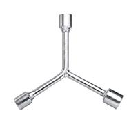 QUARKZMAN Y-Shaped 3 Way Socket Wrench 11mm 13mm 15mm Y-Type 6-Point Hexagon Spanner Hex Wrench Torque Spanner Socket pour Car Motorcycle Repair Hardware Tools