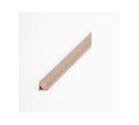 Quart de rond en bois massif 14 x 14 x 2000 mm Plinthe Marron by PROVISTON