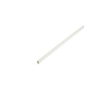 Quart-de-rond médium (MDF) arrondi blanc, 14 x 14 mm, L. 2.44 m