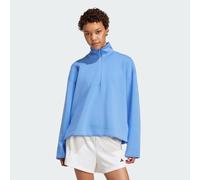 Quart de zip doux Lux Blue Fusion XS