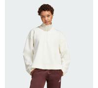 Quart de zip doux Lux Off White XS
