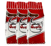 QUARTA Café Variété Rouge en grains - Café arabe et robuste 250 g Arôme décidé et énergique - 3 paquets de 250 g. Produit dans les Pouilles, Salento