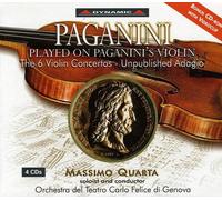 Quarta Massimo – Intégrale des 6 concertos pour violon et orchestre – Import – Dynamic