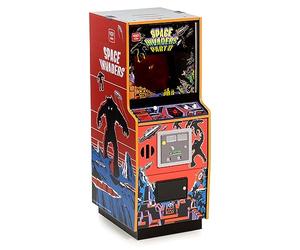 Quarter Arcades Numskull Space Invaders Part II Mini Armoire d'arcade Taille 1/4 - Réplique de Jeu d'arcade rétro jouable - Console Micro rétro