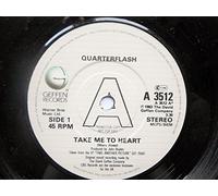 Quarter Flash - Quarter Flash Take Me To Heart 7" Geffen A3512 EX 1983 demo