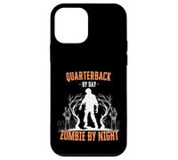 Quarterback by Day Zombie by Night Funny Halloween Creepy Coque pour iPhone 12 Mini