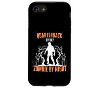 Quarterback by Day Zombie by Night Funny Halloween Creepy Coque pour iPhone SE (2020) / 7/8