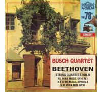 Quartet Busch - Beethoven Quartet [Import]