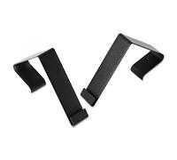 Quartet Cubicle Partition cintres, compatible avec 3,8 cm - 6,3 cm Cube murs, Matrix, Black (Mch10)