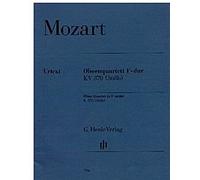 Quartet in G Major: from the Oboe quartet F Major. KV 370/368b. Flute, Violin, Viola and Violoncello. Jeu de parties.