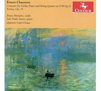 Quarteto Lopes-Graca – Chausson Op.21; Concerto violon/piano & quatuor ré majeur – CD