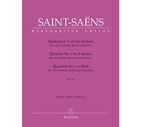 Quartett für Zwei Violinen, Viola und Violoncello Nr. 1 e-Moll OP. 112. Stimmensatz, Urtextausgabe. BÄRENREITER URTEXT [Import]