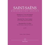 Quartett für Zwei Violinen, Viola und Violoncello Nr. 2 G-Dur OP. 153. Stimmensatz, Urtextausgabe. BÄRENREITER URTEXT [Import]