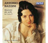 Bazzini – Quatuors à cordes n° 1 et 3, Op. 76 – CD (Tactus)