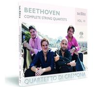 Quartetto di Cremona – Ludwig van Beethoven : Intégrale des quatuors à cordes, Vol. 6 – NAXOS