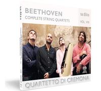 Quartetto di Cremona – Ludwig van Beethoven : Intégrale des quatuors à cordes Vol. 8 – NAXOS