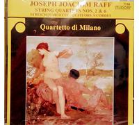 Quartetto di Milano - Joseph Joachim Raff: String Quartets Nos. 2 & 6 [Import]