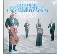 QUARTETTO ITALIANO (quartetto) - Samtliche Streichquartette und Grosse Fuge op 133 (printed in Holland)
