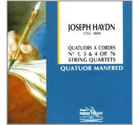 Quartetto Manfred - Haydn J :Quartetti OP.76 N.1,3,4. [Import]