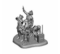 Quartier Général Allemand 1939-1942 Kit En Plastique 1:72 Modèle ZVEZDA