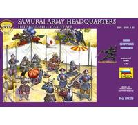 Zvezda - Kit de figurines samouraï 1:72 ZS8029 - Quartier général XVI–XVIIe siècle