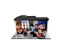 Quartier Général Transportable Top Agents avec Mini-Figuriines et Accessoires Multicolore
