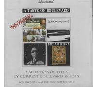 Quartier Pedralbes - Boulevard A Taste of Boulevard, Compilación Musical Promocional 2 CDs, Catálogo 1995/96