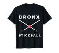 Quartier rétro du Bronx Stickball à l'ancienne, New York, NY T-Shirt