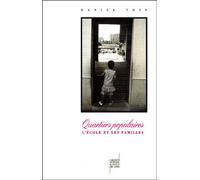 Quartiers populaires - L'école et les familles - Daniel Thin - Presses Universitaires Lyon - Livre