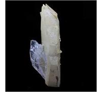 Quartz À Ame + Calcite. 266.0 Ct. Le Noirey, Saint-Jean-De-Maurienne, Savoie, France.