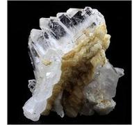 QUARTZ À AME + DOLOMITE + APATITE EN PROVENANCE DU MAROC, AKKA - Pierre Naturelle de Guérison et d'Énergie Positive - 347.0 ct - Certificat d'Authenticité Inclus 55 x 46 x 40 mm G