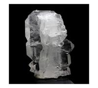 QUARTZ À AME - Pierre Naturelle en Provenance de France, Le Noirey, Pontamafrey-Montpascal - Cristal Faden Quartz, Roche Rare et Authentique - 117.0 ct - Certificat d'Authenticité Inclus 40 x 30 x 15 