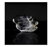Quartz À Âme (Faden Quartz). 32.5 Ct. Champ-Laurent, Chambéry, France.