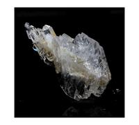 Quartz À Ame ( Faden Quartz ). 38.64 Ct. Champ-Laurent, Chambéry, France. Rare.