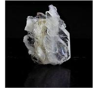 QUARTZ À ÂME (FADEN QUARTZ) - Pierre Naturelle en Provenance de France, Chamoux-sur-Gelon - Cristal Rare et Authentique 52.5 ct - Certificat d'Authenticité Inclus 37 x 30 x 12 mm G