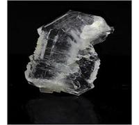 QUARTZ À ÂME (FADEN QUARTZ) - Pierre Naturelle en Provenance de France, Chamoux-sur-Gelon, Savoie - Cristal Rare et Authentique 57.0 ct - Certificat d'Authenticité Inclus 36 x 30 x 16 mm G