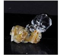QUARTZ À ÂME (FADEN QUARTZ) - Pierre Naturelle en Provenance de France, Rif Fournel, Freney d'Oisans, Isère Cristal Rare et Authentique 27.5 ct - Certificat d'Authenticité Inclus 31 x 24 x 10 mm G