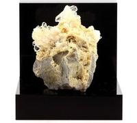 QUARTZ À AME - Pierre Naturelle en Provenance de France, La Rochette, Chambéry, Savoie Faden Quartz, Calcite, 662.9 ct - Certificat d'Authenticité Inclus 72 x 49 x 47 mm