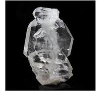 QUARTZ À AME - Pierre Naturelle en Provenance de France, Le Noirey, Pontamafrey-Montpascal - Cristal Faden Quartz, Roche Rare et Authentique - 131.0 ct - Certificat d'Authenticité Inclus 50 x 31 x 15