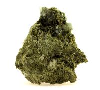 Quartz À Inclusions De Byssolite + Epidote. 764.0 Ct. Envers De Chamrousse, Isère, France.