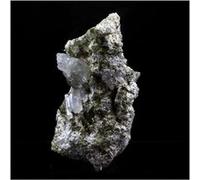 QUARTZ À INCLUSIONS DE BYSSOLITE + EPIDOTE - Pierre Naturelle en Provenance de la France, Chamrousse - Pierre rare avec inclusions de byssolite et épidote 396.0 ct - Certificat d'Authenticité Inclus 6